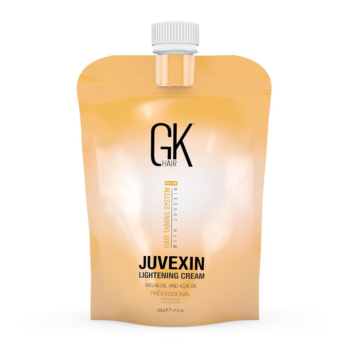 GK Hair Juvexin Lightening Cream , 500g - Modish7